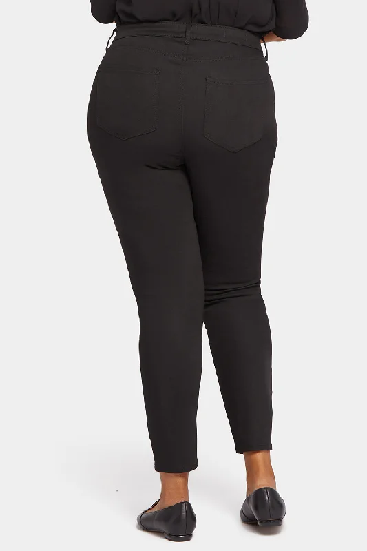 Ami Skinny Jeans In Plus Size - Black Rinse