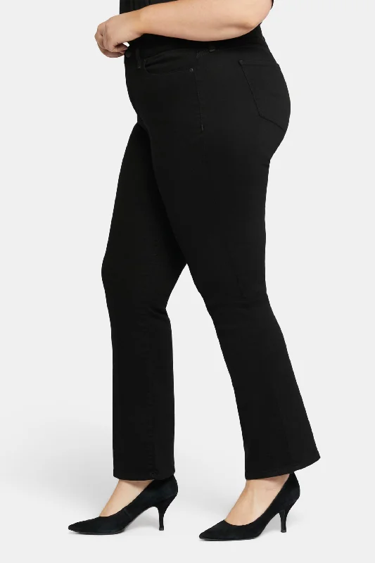 Barbara Bootcut Jeans In Plus Size - Black