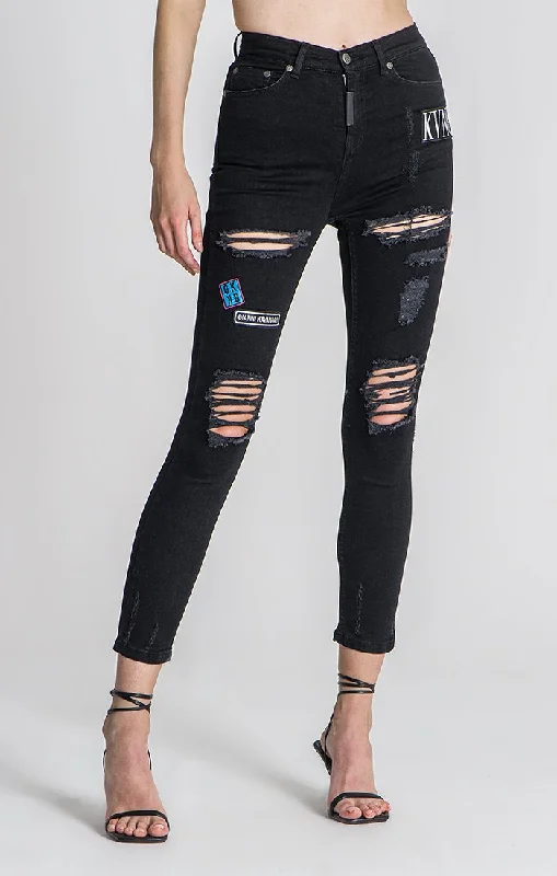 Black Lucifer Jeans