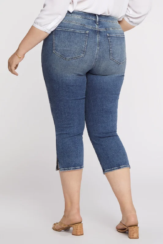 Chloe Capri Jeans In Plus Size - Loire