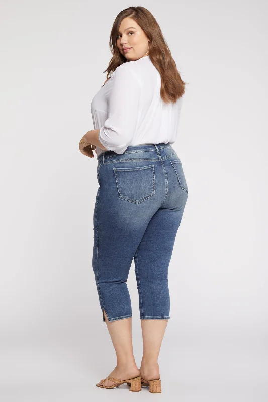 Chloe Capri Jeans In Plus Size - Loire