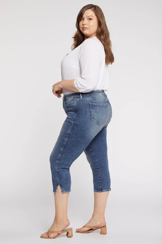 Chloe Capri Jeans In Plus Size - Loire