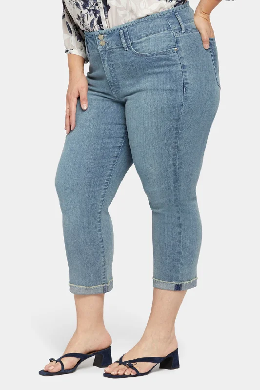 Chloe Capri Jeans In Plus Size - Thistle Falls