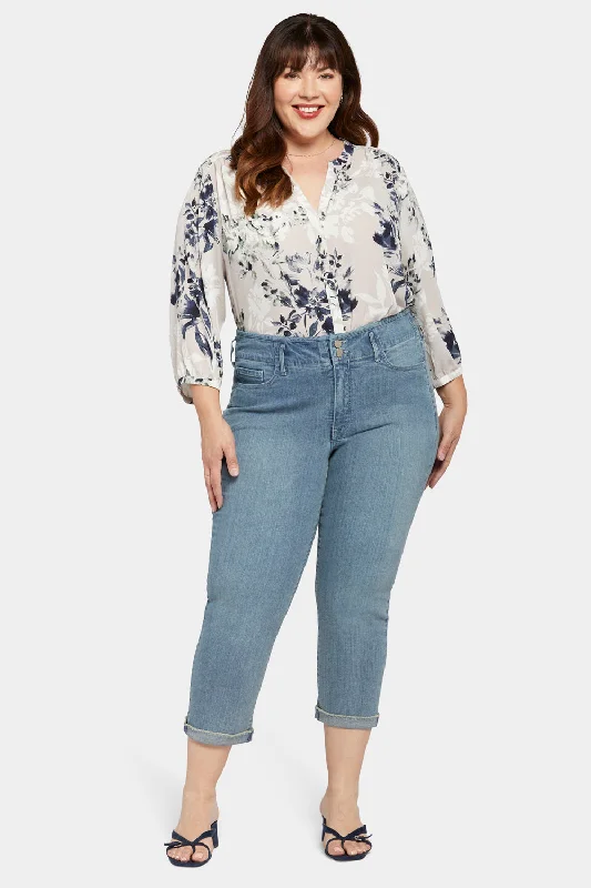 Chloe Capri Jeans In Plus Size - Thistle Falls