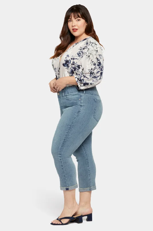 Chloe Capri Jeans In Plus Size - Thistle Falls