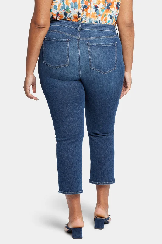 Marilyn Straight Ankle Jeans In Plus Size - Dimension