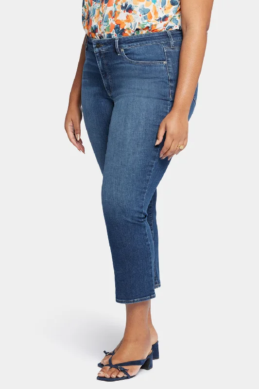 Marilyn Straight Ankle Jeans In Plus Size - Dimension