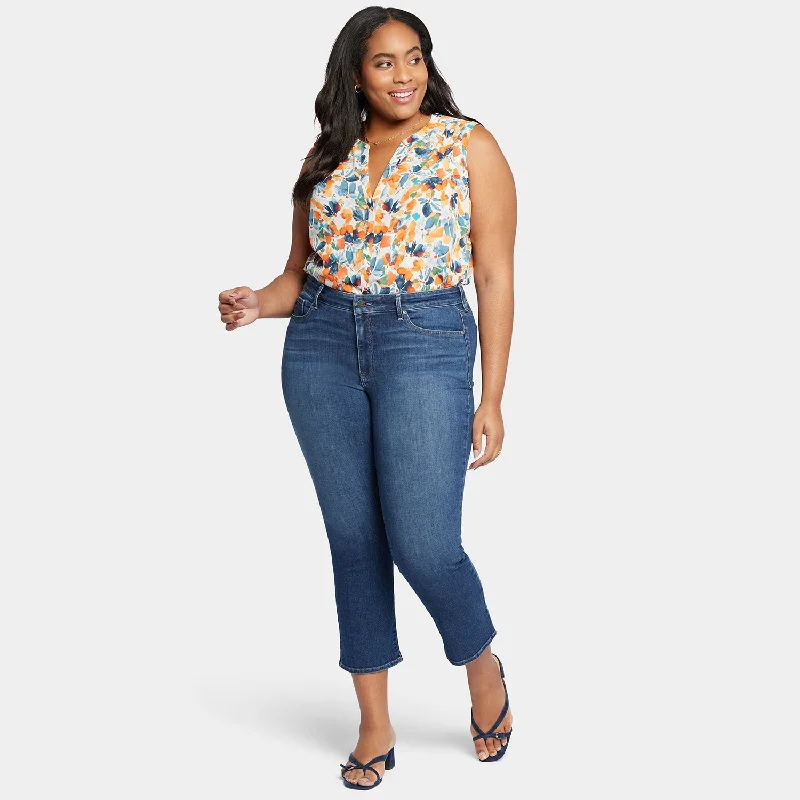 Marilyn Straight Ankle Jeans In Plus Size - Dimension