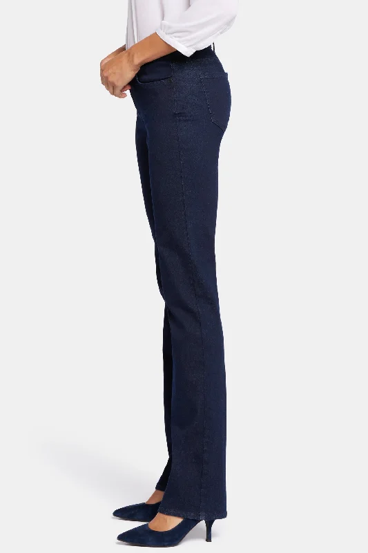 Marilyn Straight Jeans In Tall - Rinse