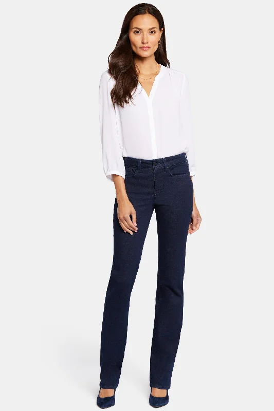 Marilyn Straight Jeans In Tall - Rinse