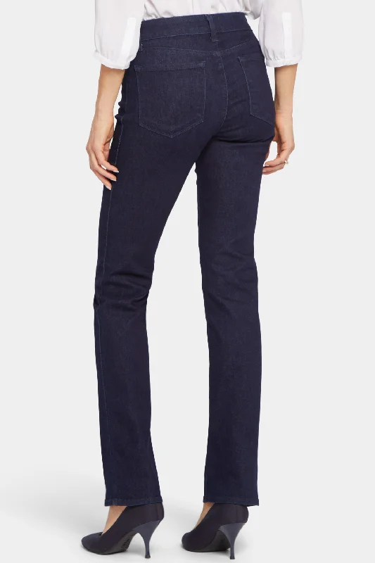 Marilyn Straight Jeans In Tall - Rinse