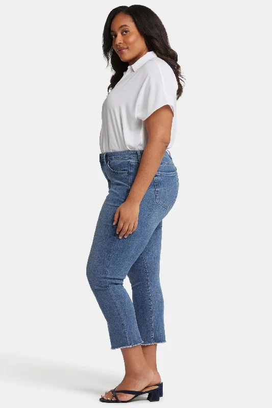 Sheri Slim Ankle Jeans In Plus Size - Rockie