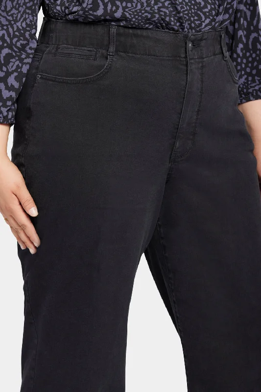 Waist-Match™ Major Wide Leg Jeans In Plus Size - Vintage Black