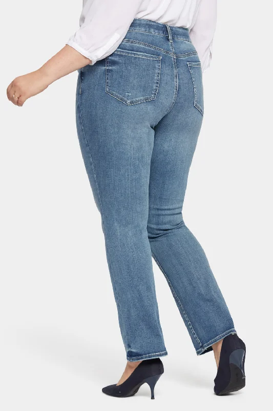 Waist-Match™ Marilyn Straight Jeans In Plus Size - Romance