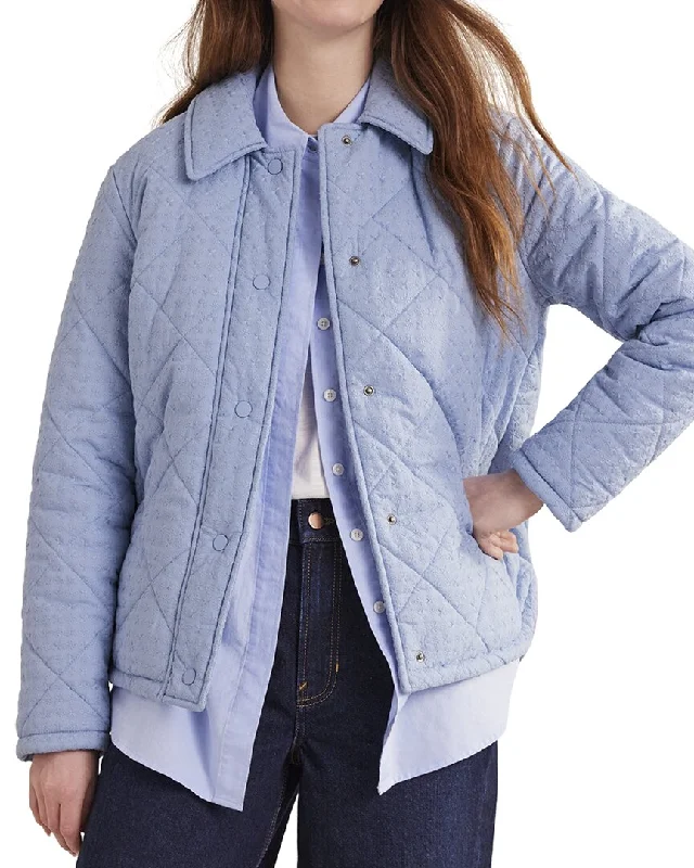 Boden Broderie Quilted Jacket