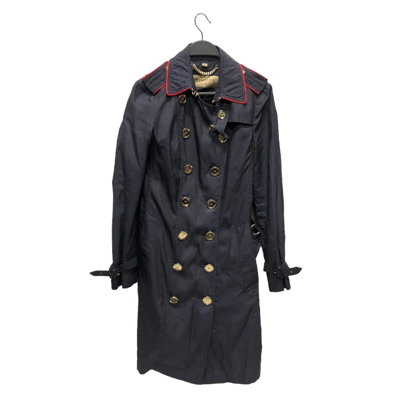 BURBERRY LONDON/Jacket/4/Polyester/NVY/TRENCH COAT