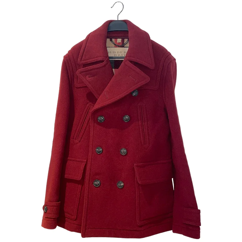 BURBERRY BRIT/Coat/M/Wool/RED/