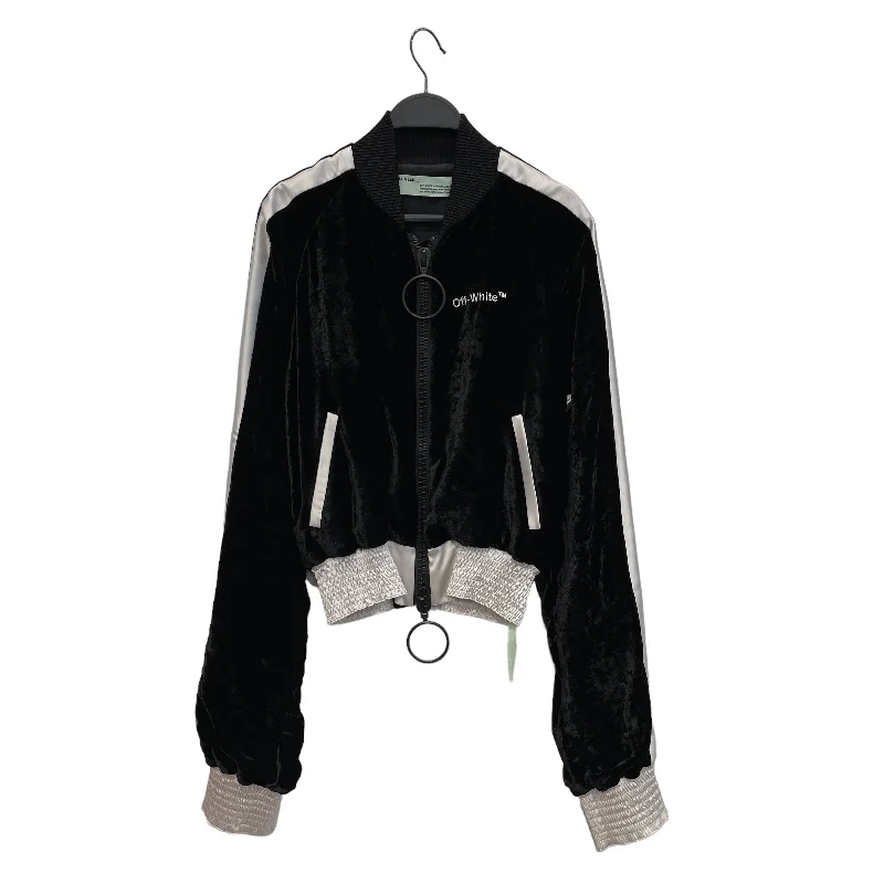 OFF-WHITE/Jacket/42/Velour/BLK/