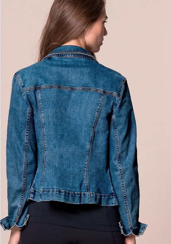 Bianca Tatja Denim Jacket, Medium Blue