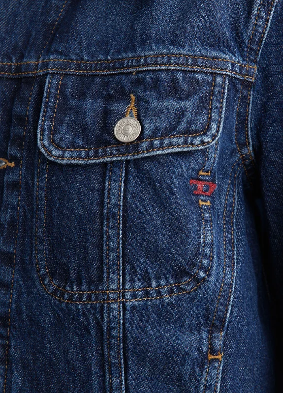 De-Bonny Giacca Fitted Denim Jacket