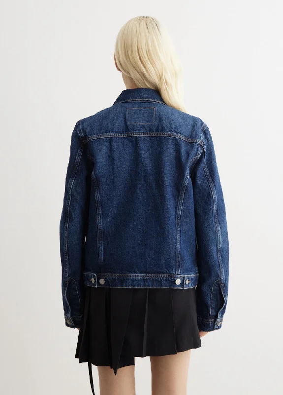 De-Bonny Giacca Fitted Denim Jacket