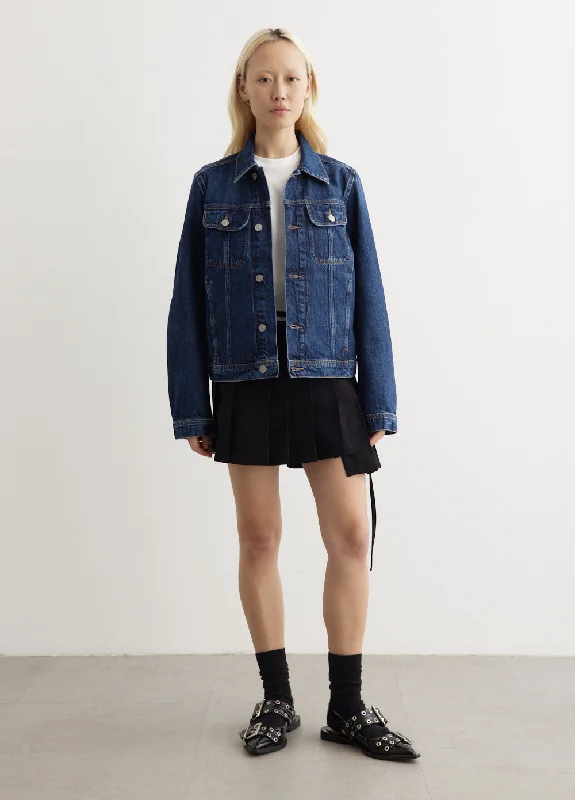 De-Bonny Giacca Fitted Denim Jacket