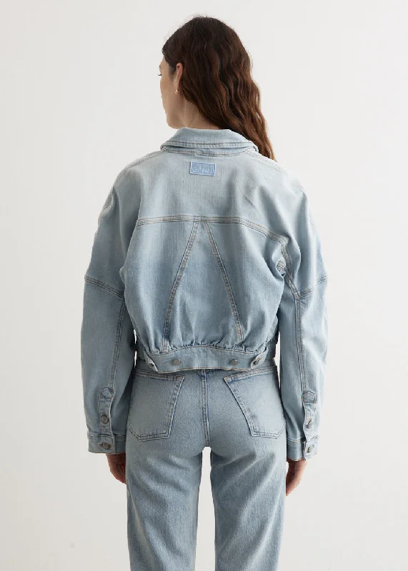 Tint Denim Bomber Jacket