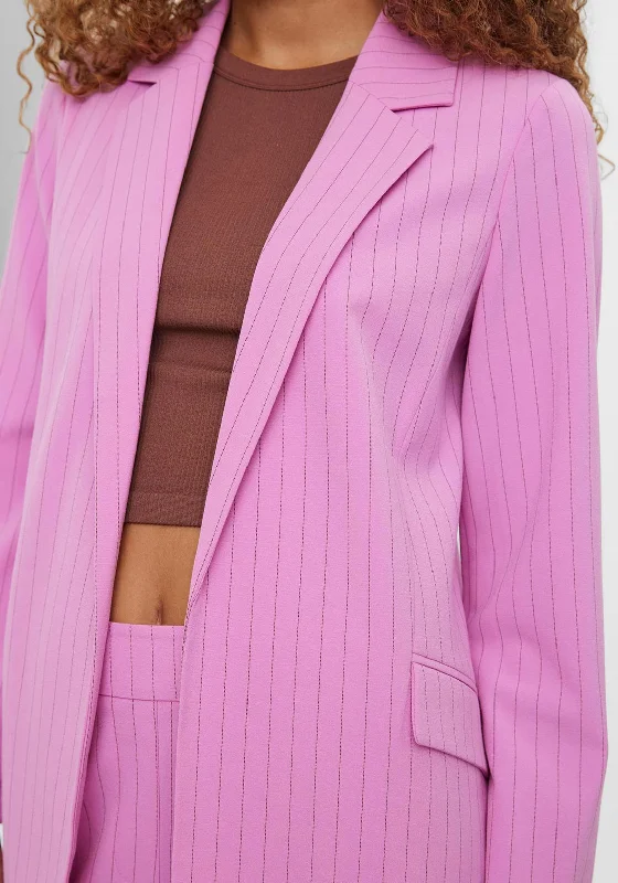 Vero Moda Pinstripe Blazer, Cyclamen