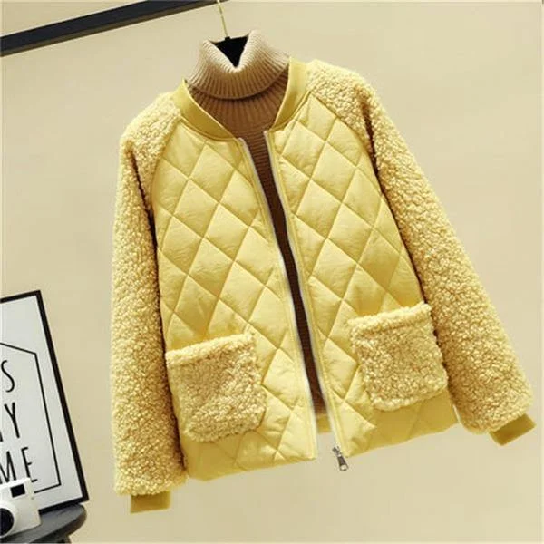 Women Coats Cotton-padded Jackets Plus Size Short Parka Mujer Slim Winter Jacket