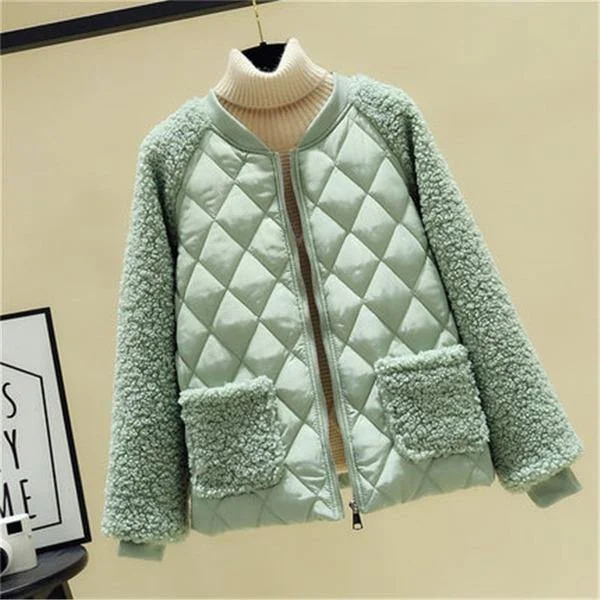 Women Coats Cotton-padded Jackets Plus Size Short Parka Mujer Slim Winter Jacket