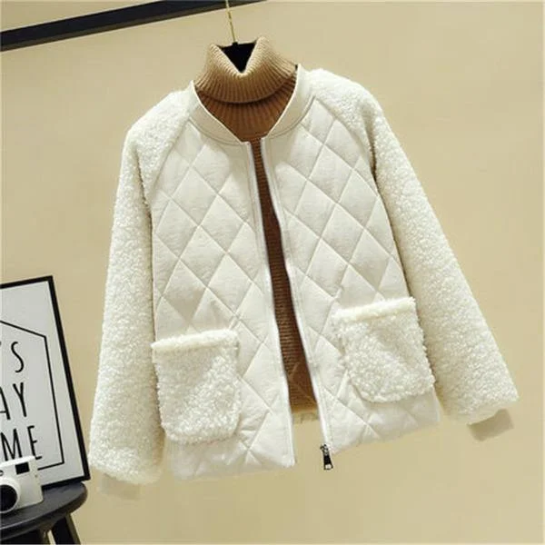 Women Coats Cotton-padded Jackets Plus Size Short Parka Mujer Slim Winter Jacket