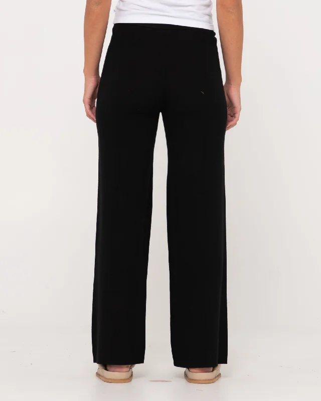 Amelia High Waisted Wide Leg Knit Pant