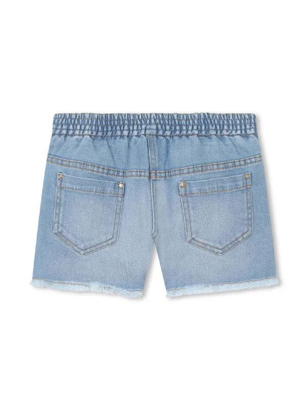 Shorts in blue cotton