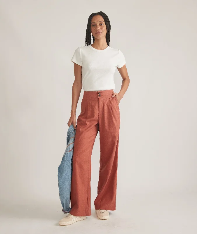 Flora High Waisted Trouser