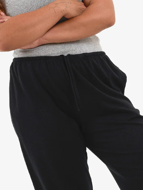 Hemp Relax Pant - Black