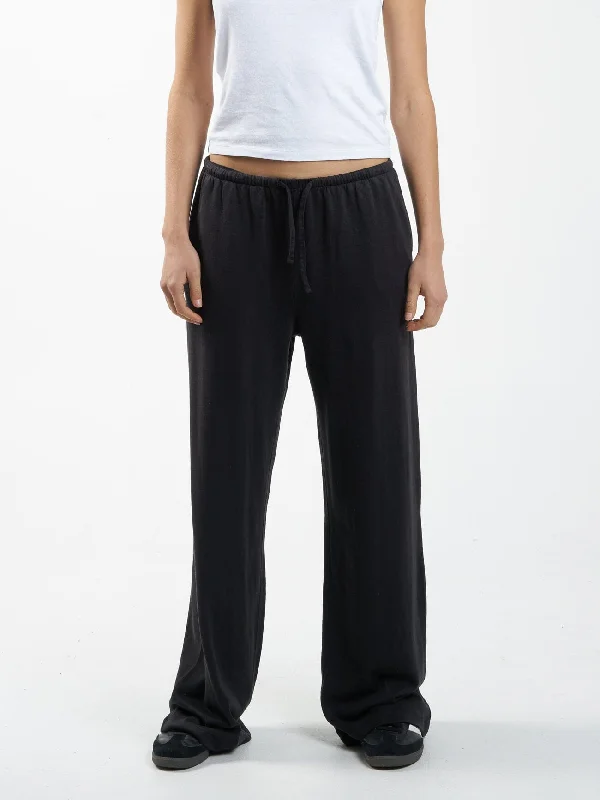 Hemp Relax Pant - Black