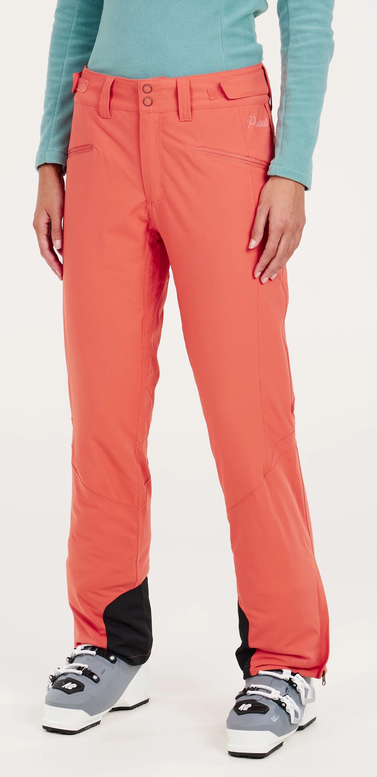 Protest Kensington Pants Womens 2024 Tosca Red