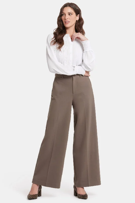 Whitney Trouser Pants - Dark Wood