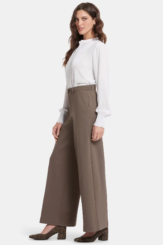 Whitney Trouser Pants - Dark Wood