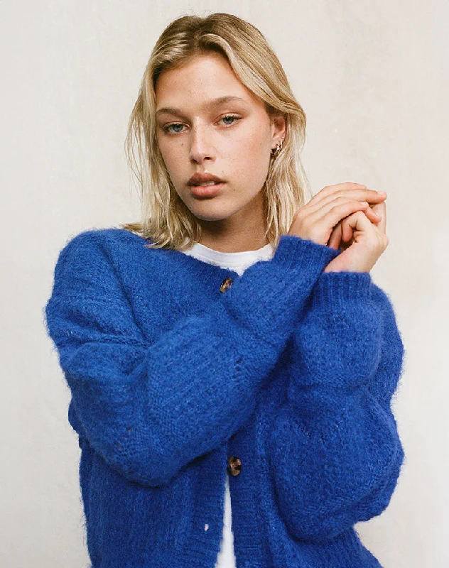 Luciana Cardigan in Cobalt Blue