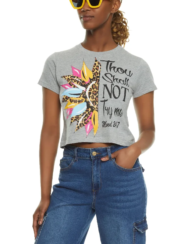 Thou Shall Not Try Me Graphic Tee