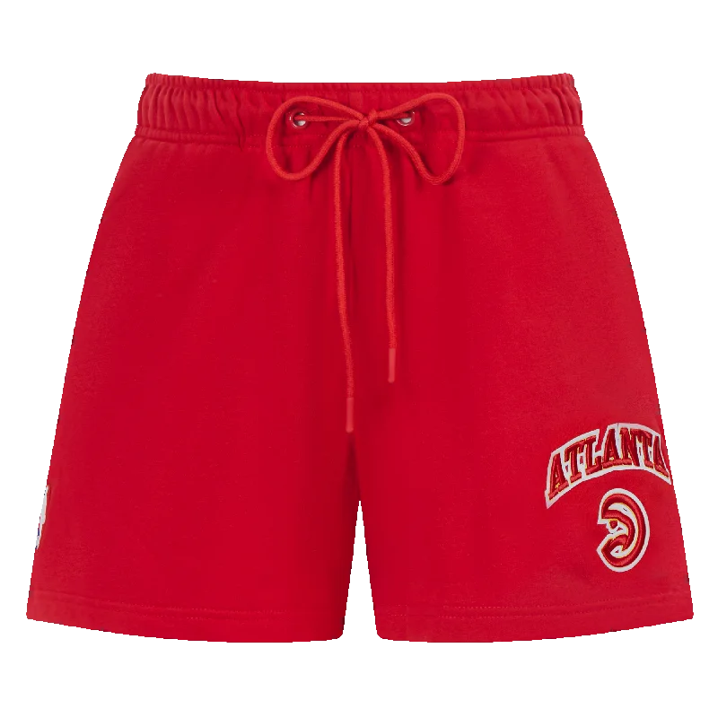 NBA ATLANTA HAWKS CLASSIC WOMEN'S SHORT (RED)