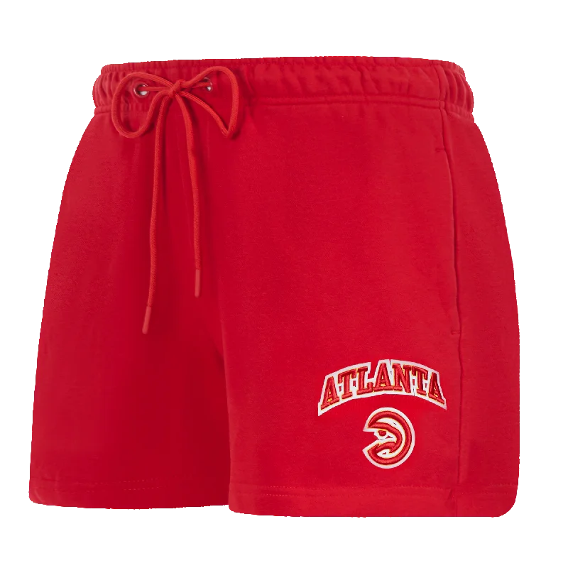 NBA ATLANTA HAWKS CLASSIC WOMEN'S SHORT (RED)