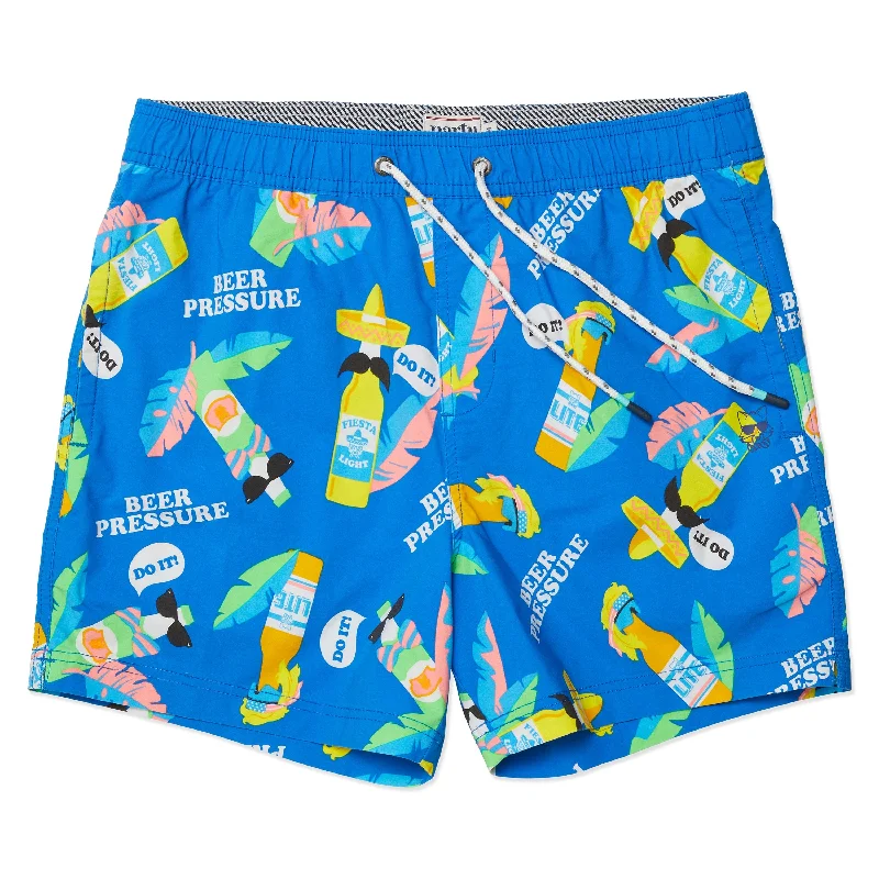 BEER PRESSURE PARTY STARTER SHORT - BLUE