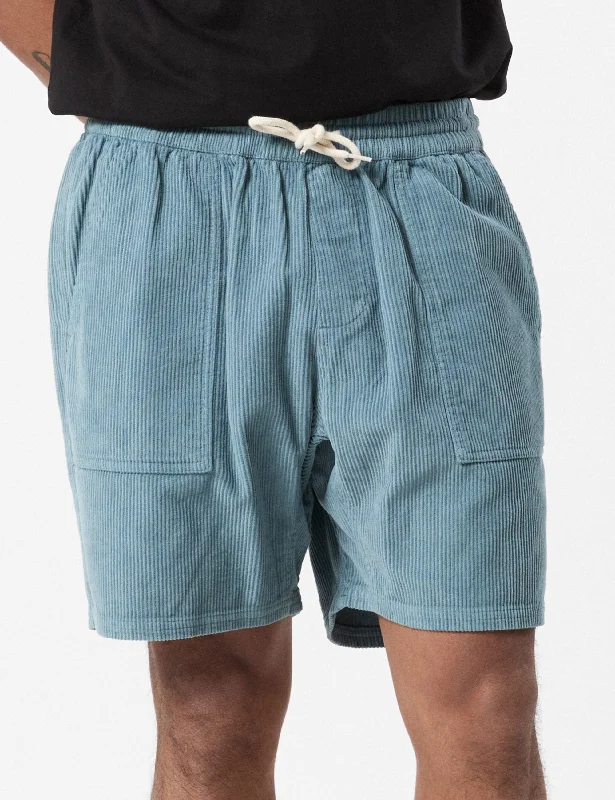 Burbank Cord Short - Denim