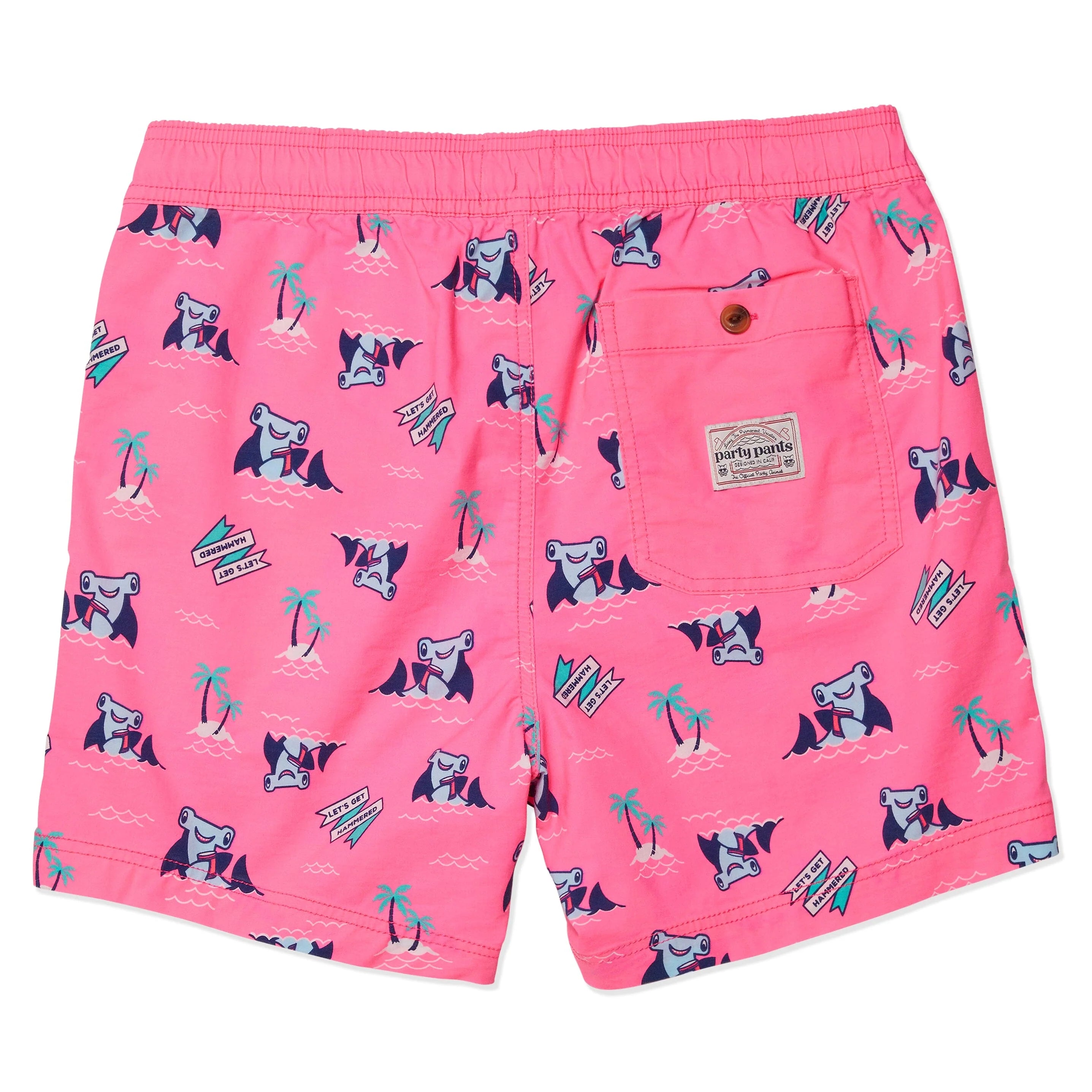 HAMMERTIME PARTY STARTER SHORT - NEON PINK