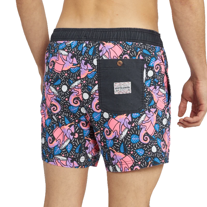 KARMA CHAMELEON PARTY STARTER SHORT - BLACK