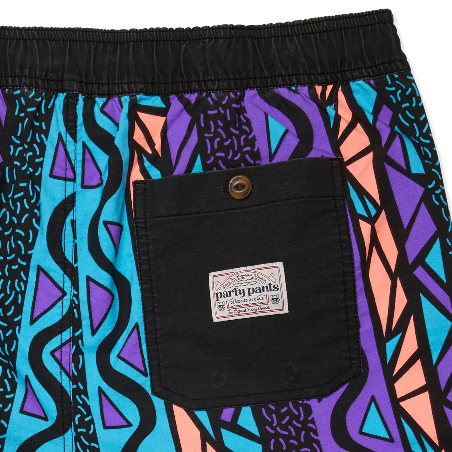 MAUI WOWIE PARTY STARTER SHORT - BLACK