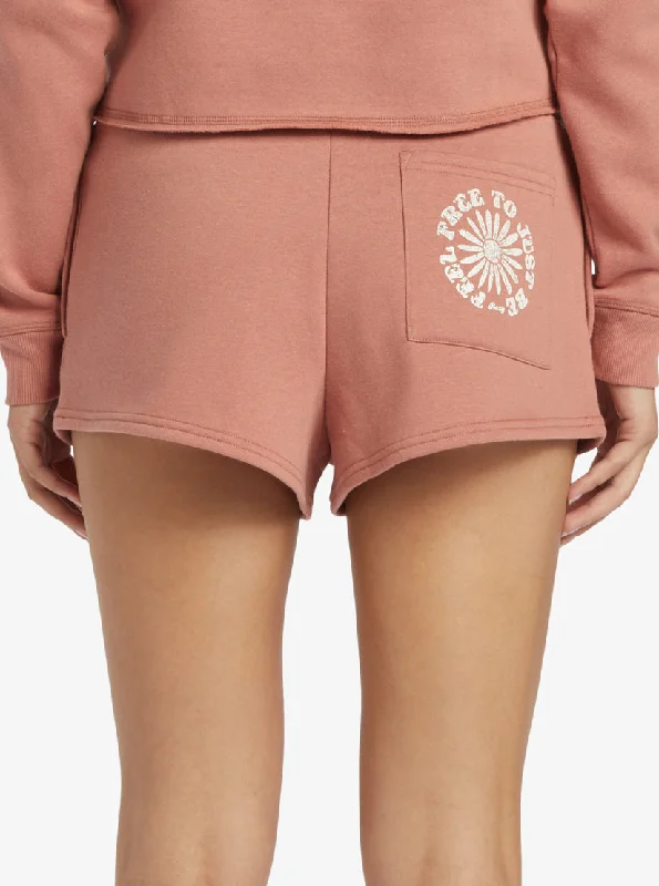 Roxy Hike Short Shorts-Cedar Wood