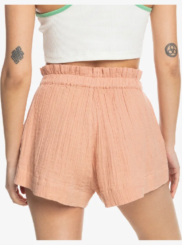 Roxy What A Vibe Shorts-Cafe Creme